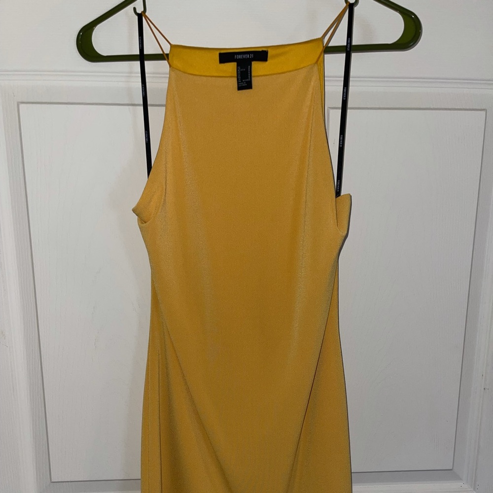 Yellow Forever 21 dress